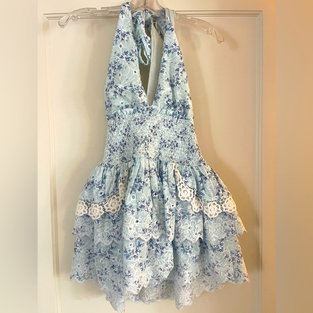 Summer halter dress
